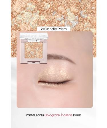 Missha Non-Clumping Handmade Holographic Glitter Eyeshadow Modern Shadow Glitter Prism (No.21 Candle Prism) - Buy Online on GoSupps.com