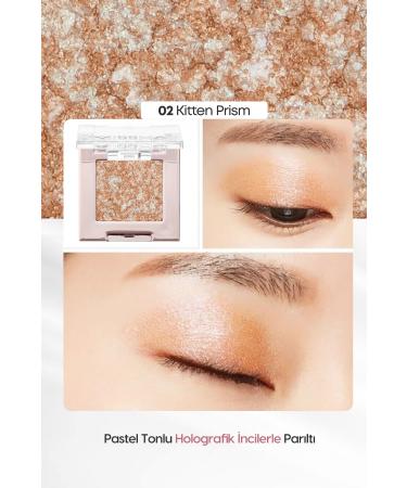 Missha Non-Clumping Handmade Holographic Glitter Eyeshadow Modern Shadow Glitter Prism (No.2 Kitten Prism) - Buy Online on GoSupps.com