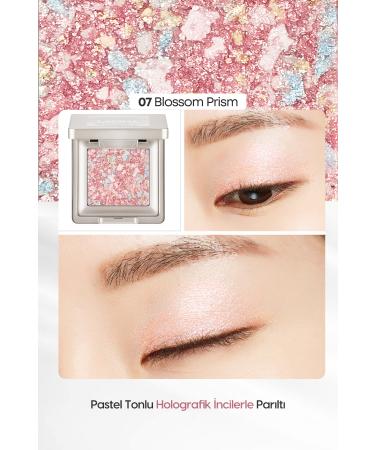 Missha Non-Clumping Handmade Holographic Glitter Eyeshadow Modern Shadow Glitter Prism (No.7 Blossom Prism) - Buy Online on GoSupps.com