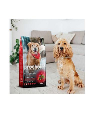 Pro Choice Pro Choice Fit Healthy Lamb and Rice Adult Dog Food 12 Kg - Buy Online on GoSupps.com