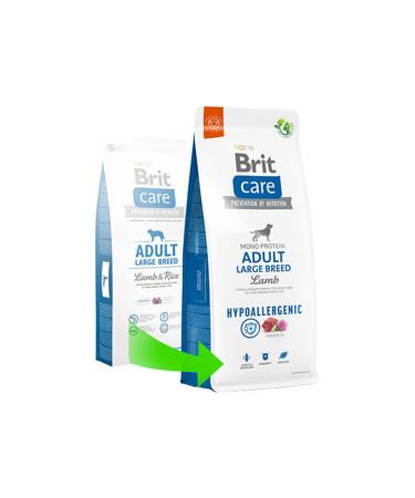 Brit Care Hypoallergenic Adult Large Breed Lamb Large Breed Adult Dog Food 12 Kg - Buy Online on GoSupps.com