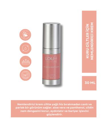 Lou Cosmetics Moisturizing Face Cream for Dry Skin