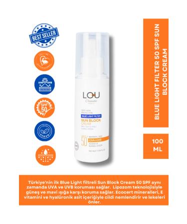 Lou Cosmetics Blue Light Filter Sun Cream-100 ml