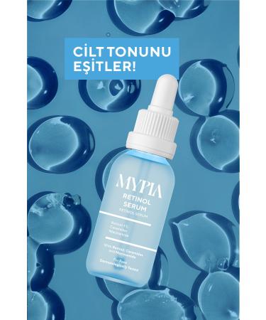 Mypia Cosmetics Anti-Wrinkle and Anti-Aging Repairing & Brightening Retinol Serum (1% Retinol & Ceramides) 30ML - Buy Online on GoSupps.com