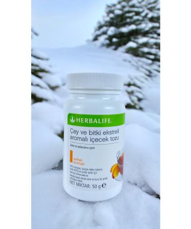 Herbalife Full Set Cart Shipment Herbal Peach Flavored 51 gr Tea 2 Pieces