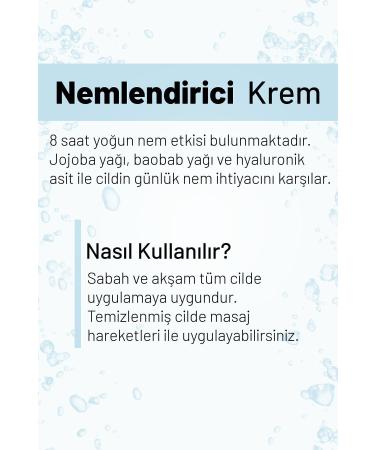 WIWIFY Water Based Intensive Moisturizing Face Cream 100 ml All Skin Types 24 Hour Effective - Buy Online on GoSupps.com