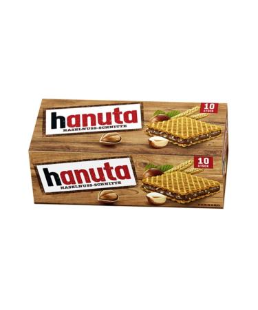 Hanuta Wafer Thin Hazelnut Slices 220 gr 2 Pieces - Buy Online on GoSupps.com