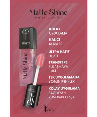 Pinky London Matte Shine Lipstick - 104 - Buy Online on GoSupps.com