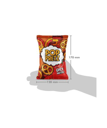 Poppretz Spicy Bow Tie Crackers Spicy 50 gr X 24 Pcs - Buy Online on GoSupps.com