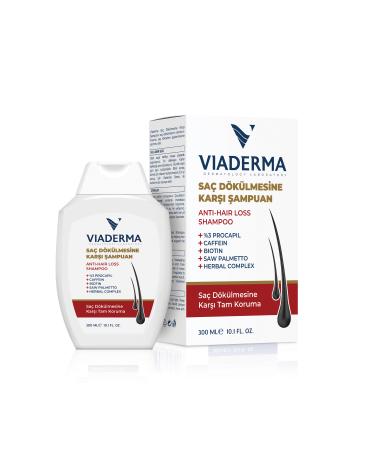 Viaderma Anti Hair Loss Shampoo 300 ml Repair Nourishing Sulfate Free & Daily Use - Buy Online on GoSupps.com