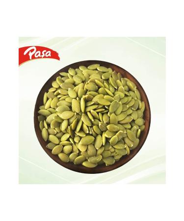 Pasha Nuts Raw Pumpkin Seeds Transparent Package 250 gr (Natural) - Buy Online on GoSupps.com