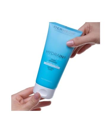 DERMEDIC Hydrain3 Creamy Washing Gel 200 Ml - Buy Online on GoSupps.com
