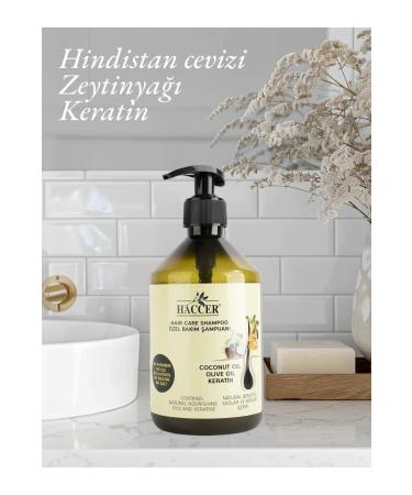 Haccer Salt-Free Sulfate-Free Paraben-Free Special Care Keratin Shampoo Organic Shampoo 400 ml - Buy Online on GoSupps.com