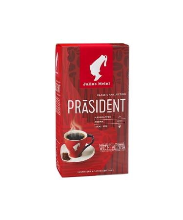 Julius Meinl Prasident Ground Filter Coffee 220 gr - Buy Online on GoSupps.com