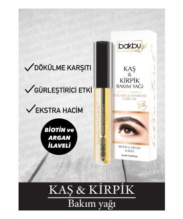 bakbunatural Eyebrow and Eyelash Serum Strengthening Nourishing