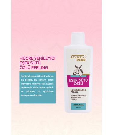 Softto Plus Donkey Milk Peeling 200 ml - Buy Online on GoSupps.com