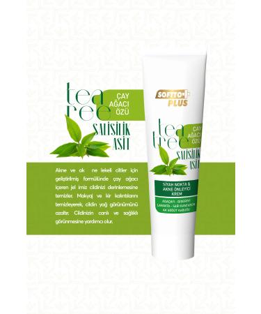 Softto Plus Tea Tree Extract Blackhead and Acne Pimple Prevention Cream 50 Ml - Buy Online on GoSupps.com