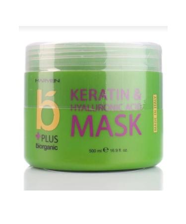 Biorganic B ORGANIC Keratin Mask / Repairing hair care mask for damaged hair 500 ml Nesli** Beauty 1234