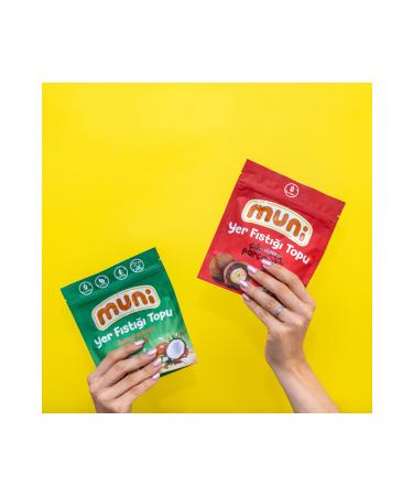 muni Peanut Ball Mixed Package 80 G X 6 Pieces - Buy Online on GoSupps.com