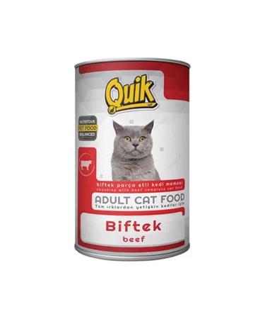 KayraSpot Quik Steak Adult Canned Cat Food 415 Gr