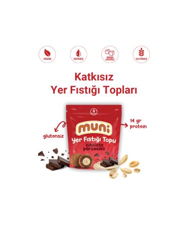 muni Peanut Ball Mixed Package 80 G X 6 Pieces - Buy Online on GoSupps.com