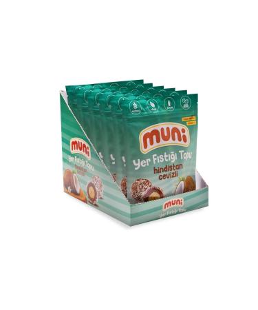 muni Coconut Peanut Ball 80g x 6pcs - Buy Online on GoSupps.com