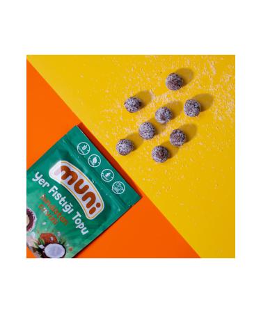 muni Coconut Peanut Ball 80g x 6pcs - Buy Online on GoSupps.com