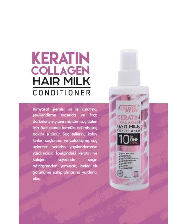 Softto Plus Keratin & Collagen Hair Care Milk for Chemically Treated and Extremely Damaged Hair 200ml - Buy Online on GoSupps.com