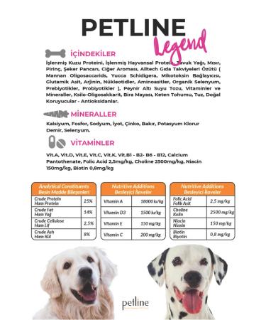 Petline Lamb Adult Dog Food 3kg - Legend - Buy Online on GoSupps.com