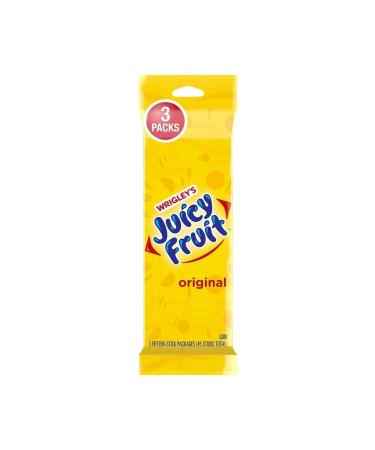 Wrigleys Wrigley's Juicy Fruit 3 Pack Gum