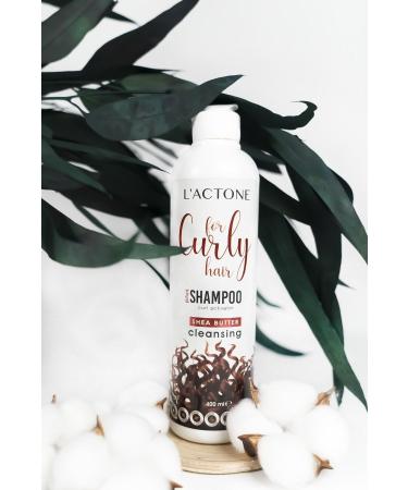 L'ACTONE Shea Butter Curl Creme Shampoo 400 ml / For Curly Hair - Buy Online on GoSupps.com