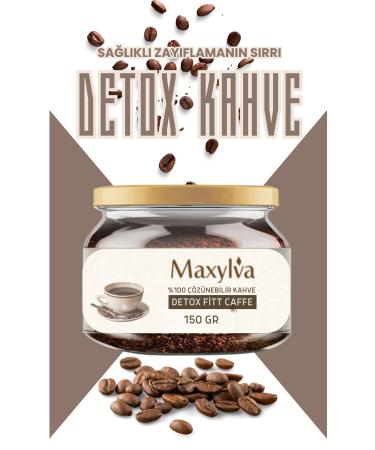 Maxylva Detox Fit Coffee and Easy to Drink Diet Coffee Helping to Lose Weight 150 gr - Buy Online on GoSupps.com