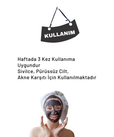 Maxylva Collagen Acne and Blackhead Stain Remover Collagen Charcoal Clay Mask 100 gr - Buy Online on GoSupps.com