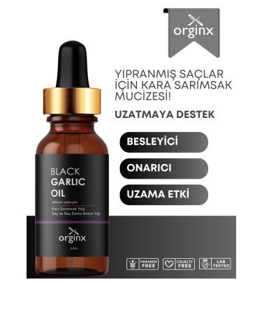 Orginx Fast Hair Growth Special Black Garlic Oil for Extremely Damaged and Falling Hair 50 ml