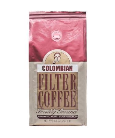 Mehmet Efendi Colombian Filter Coffee 250gr - Foil Packaging - 6 Pieces