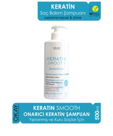 Okay Keratin Smooth Shampoo 500 Ml.
