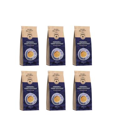Historical Ankara Ottoman Dibek Coffee 200 Gr X 6 Pieces