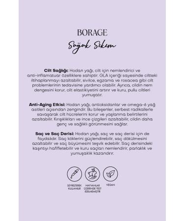 Polente Natural Borage Oil - Cold Pressed 30 ml - Buy Online on GoSupps.com