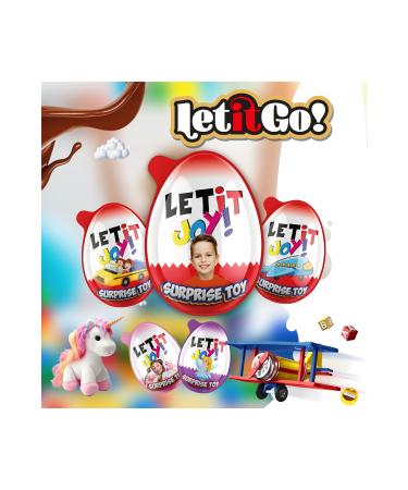 LET IT GO Joy Surprise Egg 20Gr * 24 Pieces