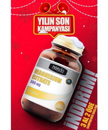 Nondo Magnesium Citrate 60 Tablets (Mangesium Citrate Polyvinylpyrrolidone)