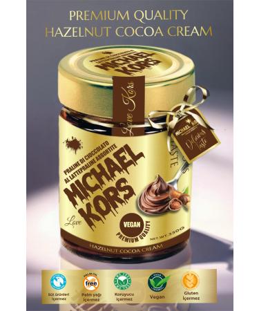 Michael Kors Love Michael Kors Praline D Cioccolato Al Latte Praline Ass Hazelnut Cream + Biscuit Paste 330gx2 - Buy Online on GoSupps.com