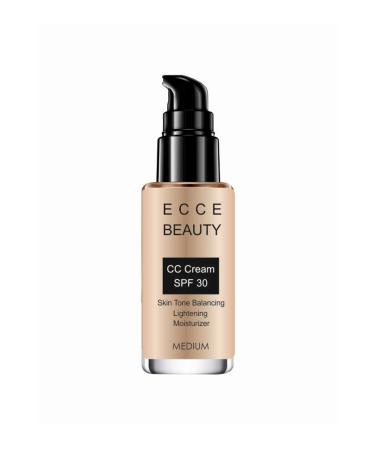 ECCE BEAUTY 30 SPF MEDIUM CC CREAM
