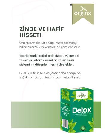 Orginx Detox Herbal Tea Herbal Tea Helping to Lose Weight - Buy Online on GoSupps.com
