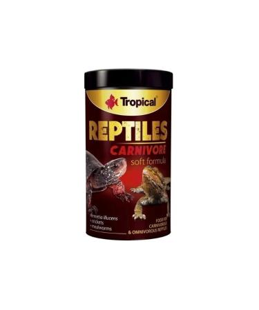 Tropical Reptiles Carnivore Soft Food for Carnivorous and Omnivorous Reptiles 1000 ml 260 gr