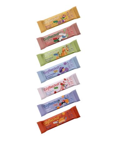 GiggleLand Fruit Bar - Introduction Pack 7 pieces x 20 g. - Buy Online on GoSupps.com