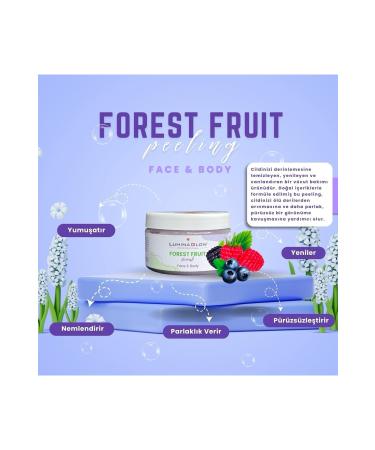 LUMINA Lumina glow body PEELING forest fruit 500ml