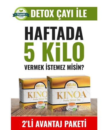 Aseina Weight Loss Slimming 1 Helping Diet Form Tea & Appetite Suppressant Special Mixed Detox Tea Set of 2