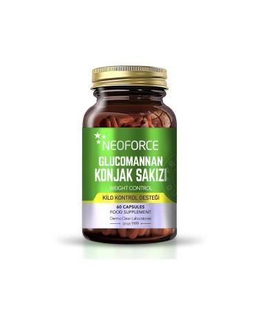 NeoForce Glucomannan Konjac Gum 60 Capsules - Weight Control Support - Buy Online on GoSupps.com