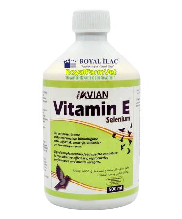 Royal Drug Royal Drug Vitamin E Selenium 500 Ml. Egg Productivity Enhancer and Heat - Buy Online on GoSupps.com