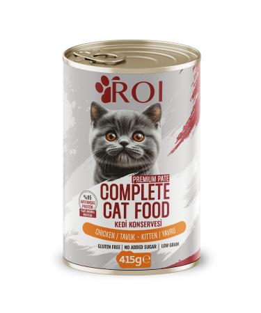 Roi Chicken Kitten Wet Food 415 Gr x 12 Pieces - Buy Online on GoSupps.com